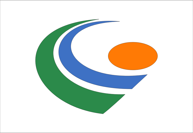 Flag of Gero, Gifu