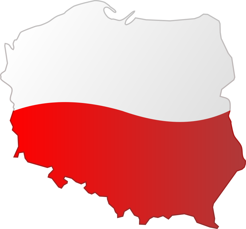 Map of Poland