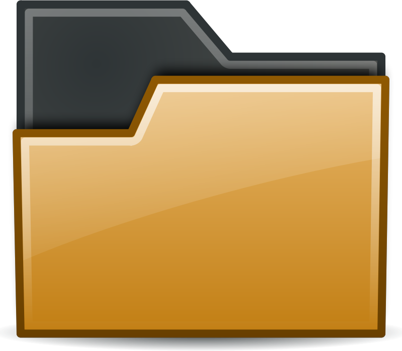 Folder brown