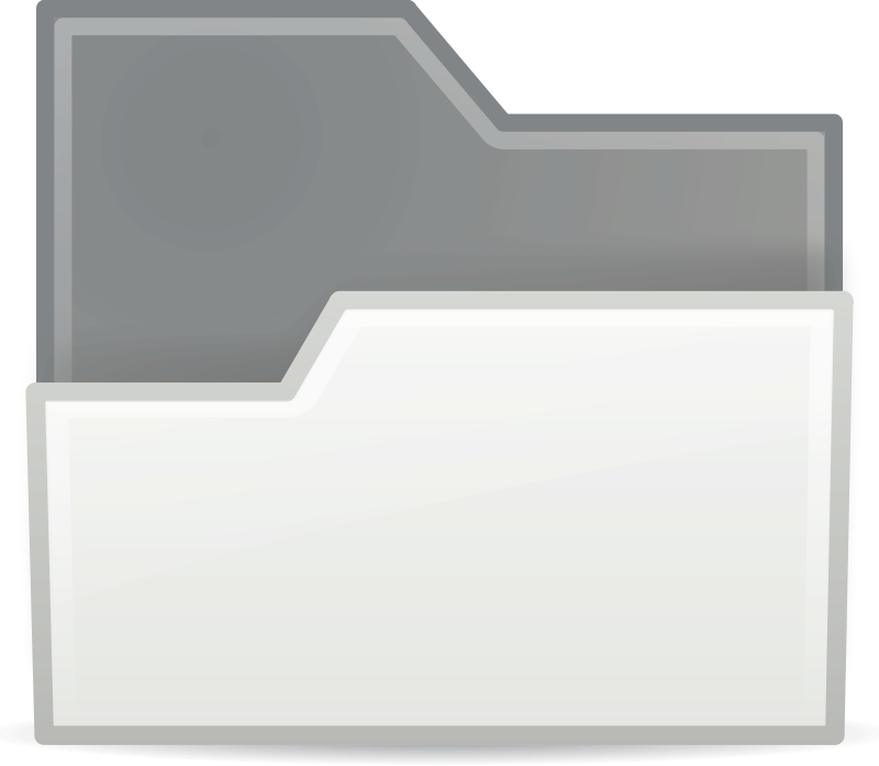 Drag Accept White Folder