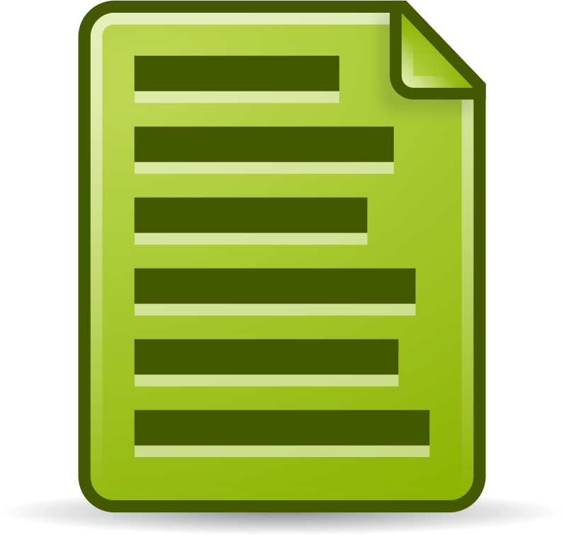 mimetype text green