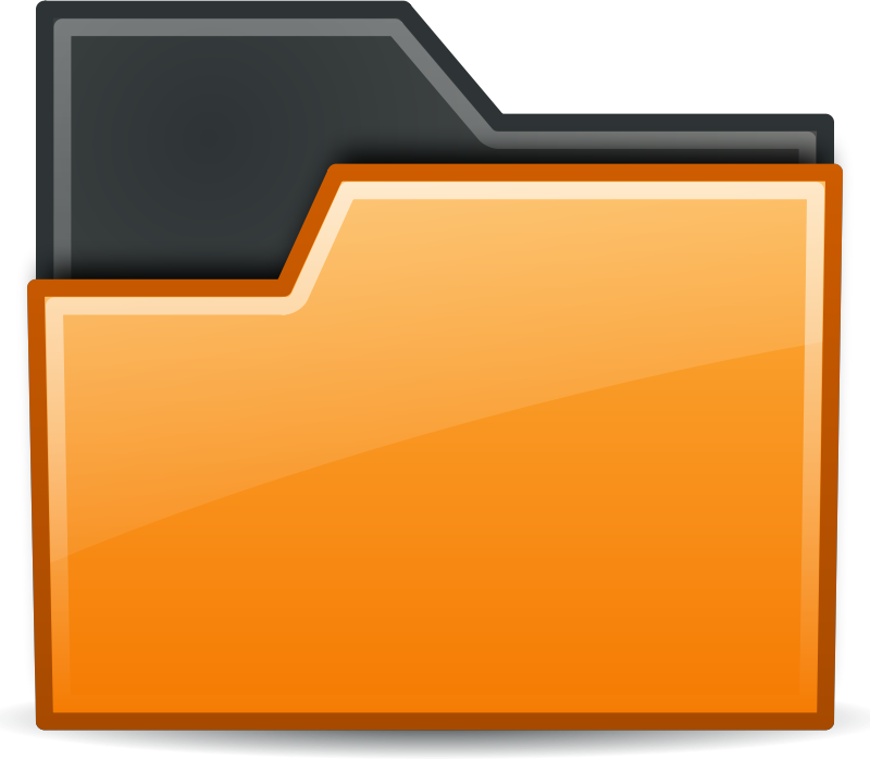 folder orange