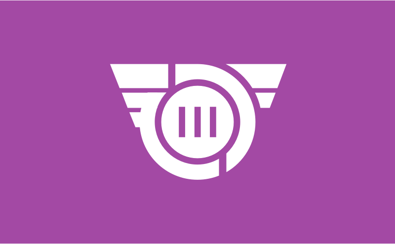 Flag of former Shibukawa, Gunma