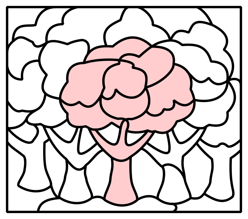 puzzle picture tree
