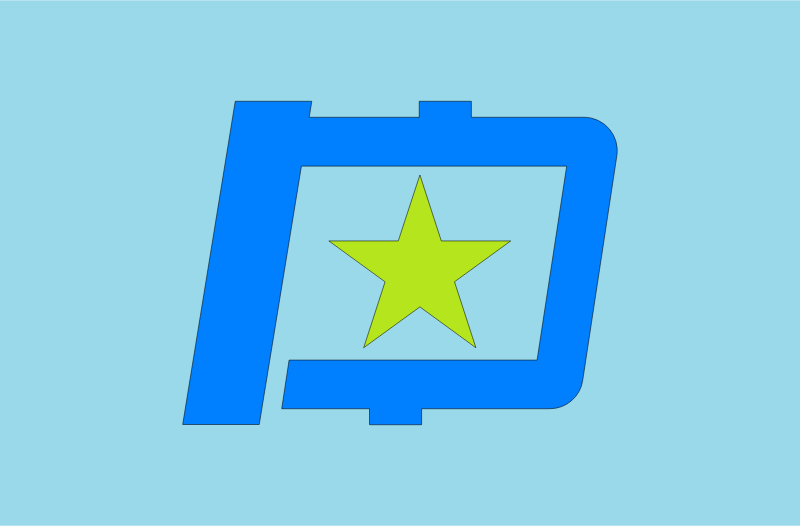 Flag of Yubetsu, Hokakido