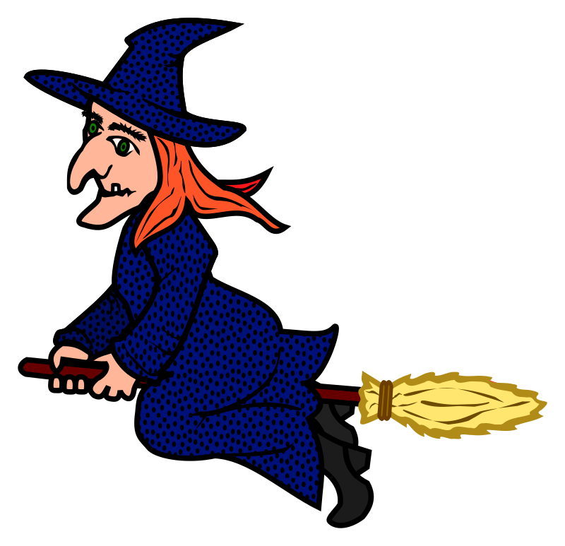 witch - coloured