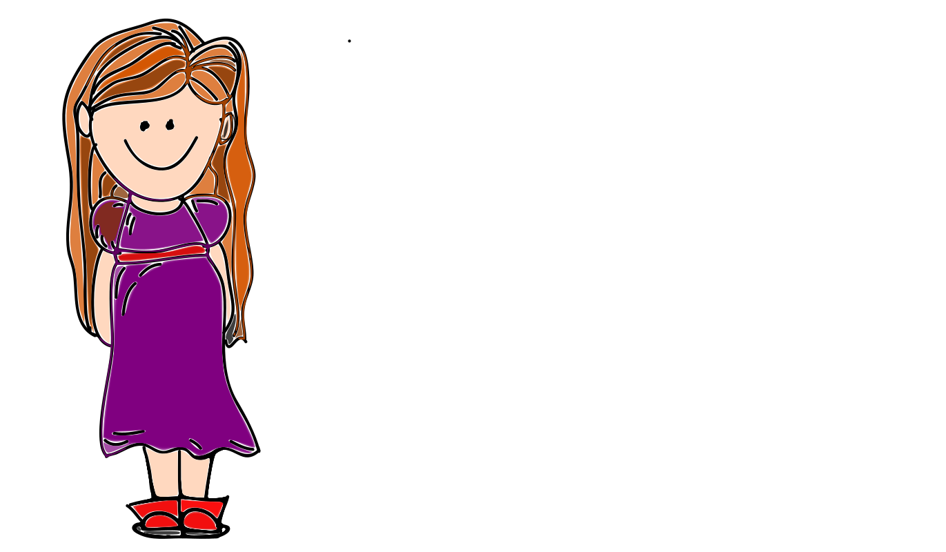 girl with long hair