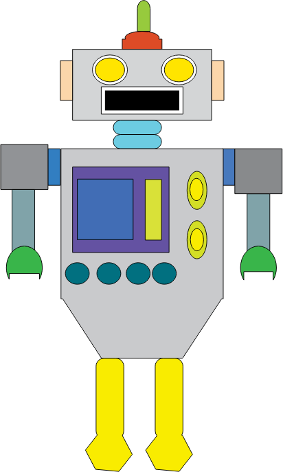 My first robot Mr rays