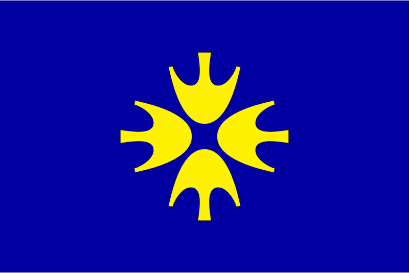 Flag of Niikappu, Hokkaido