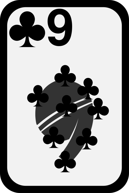 Nine of Clubs