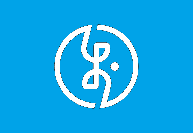 Flag of Okushiri, Hokkaido