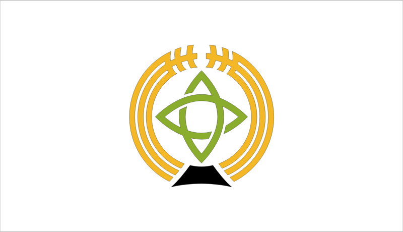 Flag of Nakafurano, Hokkaido