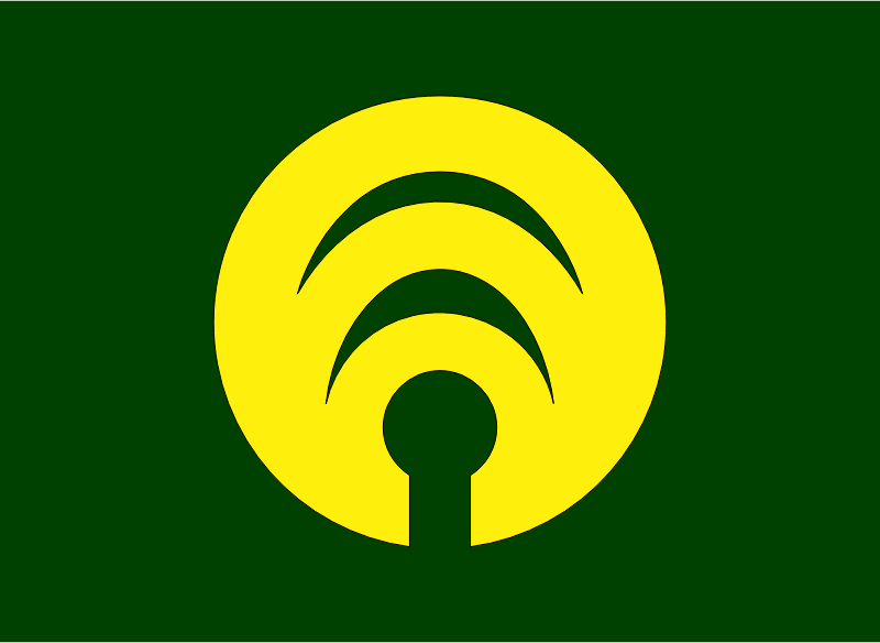 Flag of Mikasa, Hokkaido