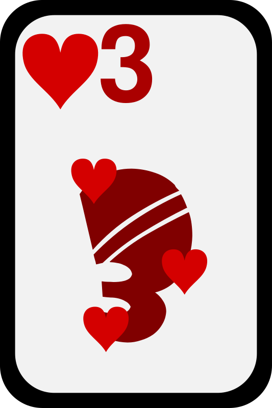 Three of Hearts