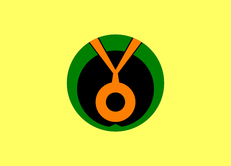 Flag of Shimukappu, Hokkaido