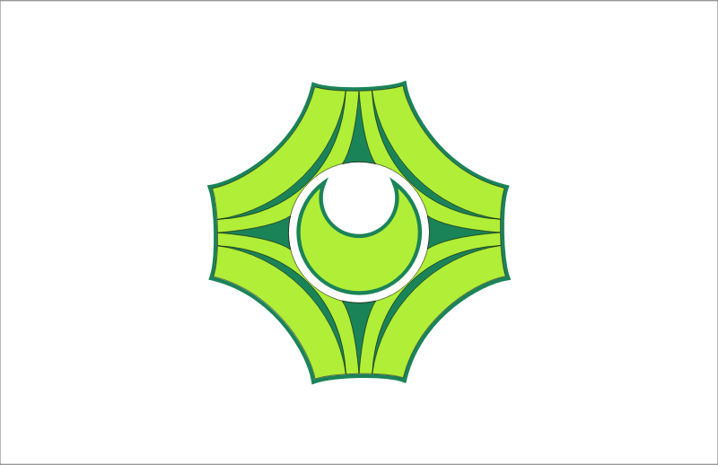 Flag of Utanobori, Hokkaido
