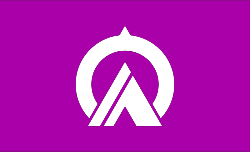 Flag of Urausu, Hokkaido