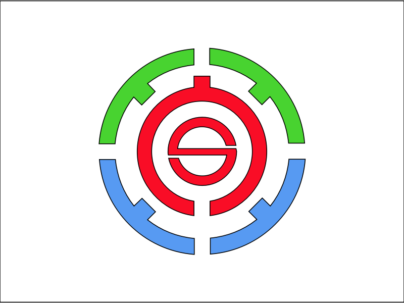 Flag of Toyoura, Hokkaido