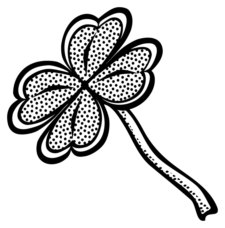 clover - lineart
