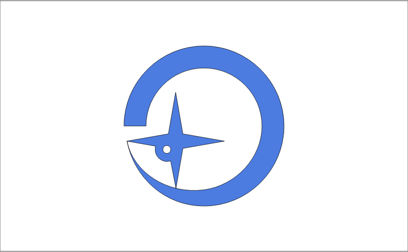Flag of Suttsu, Hokkaido