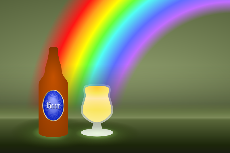 beer+rainbow