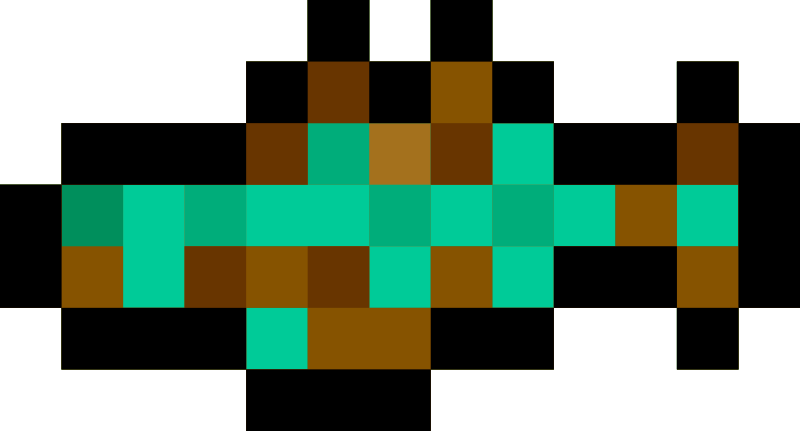 Pixel Trout Fish
