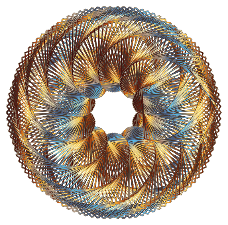 Colorful Spirograph