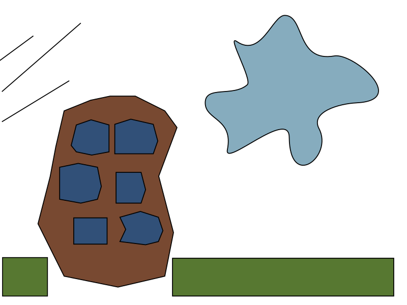 Abstract building