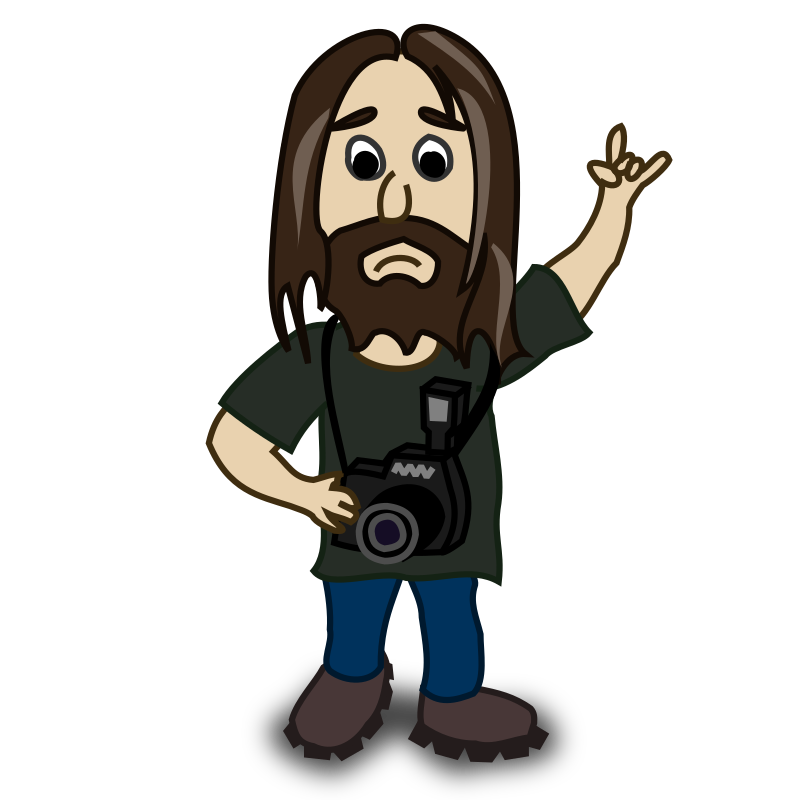 Comic characters: Photographer