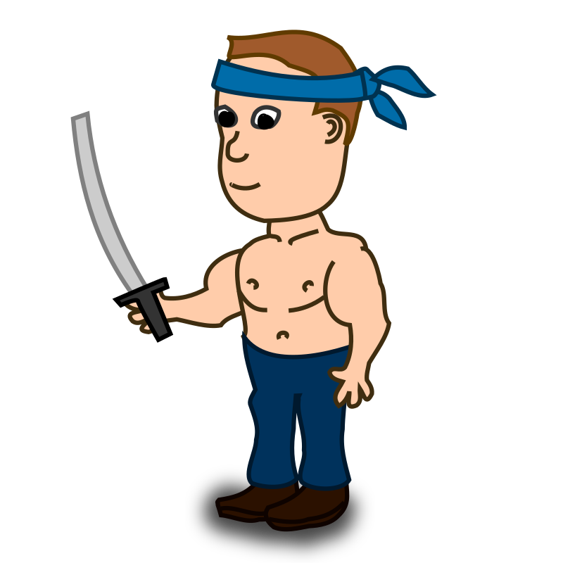 Comic characters: Fake Ninja