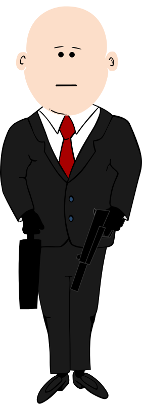 maninblacksuit - hitman