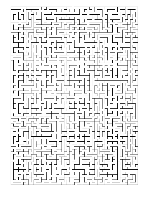 Maze50x70
