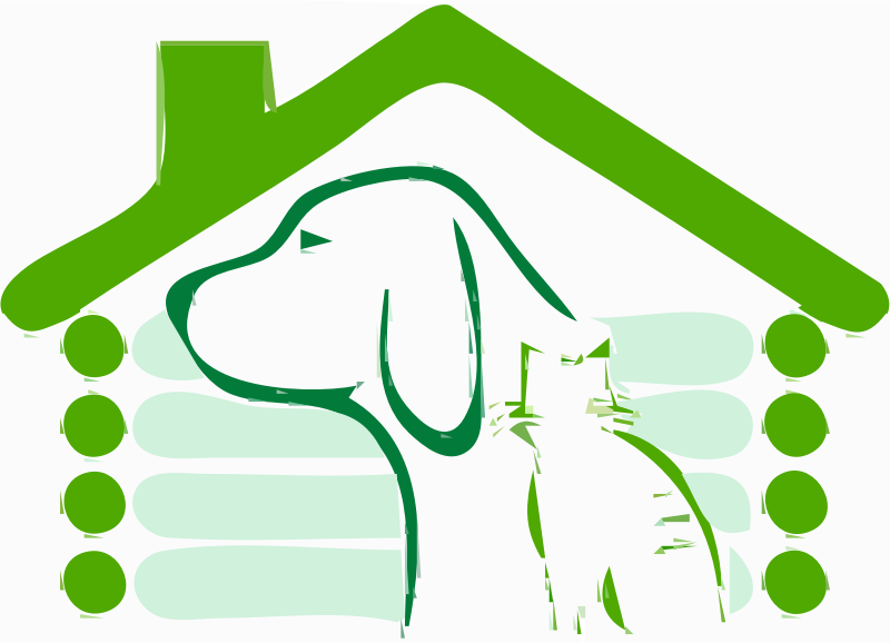 Green House Dog Cat