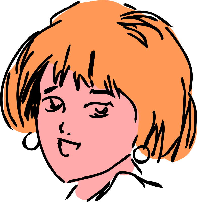 Girl from 1980s