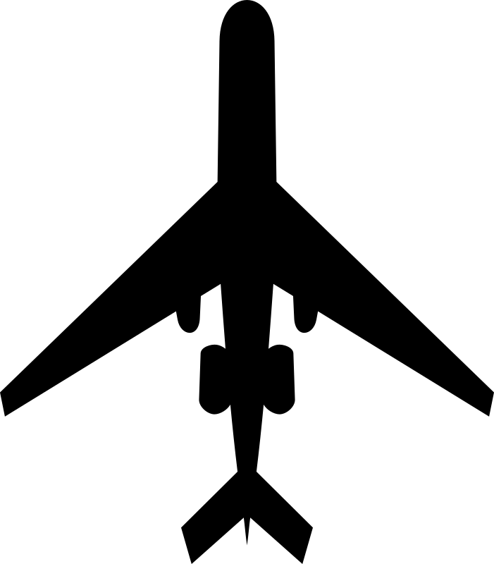 Airplane pictogram fixed