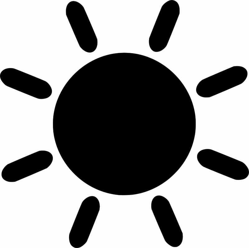 Sun icon