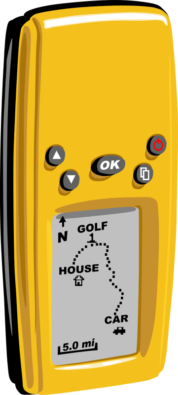 Handheld GPS reciever