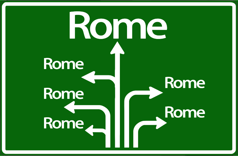 All Roads Lead To Rome