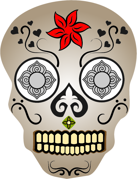 Ornate Skull 2