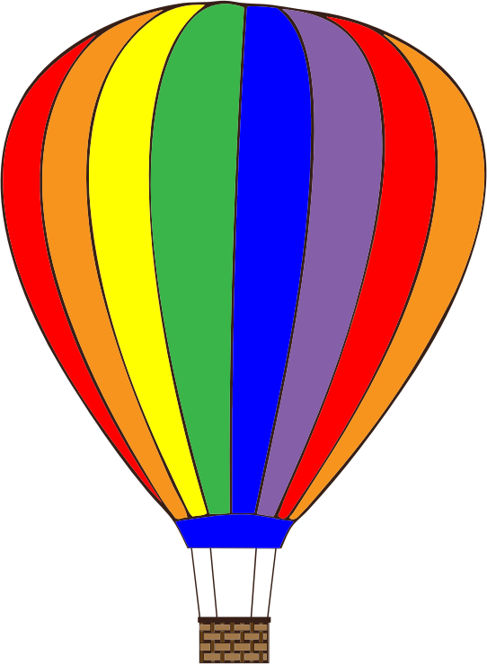 Colorful Hot Air Balloon