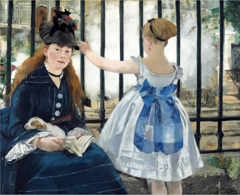 Edouard Manet The Railway 1873