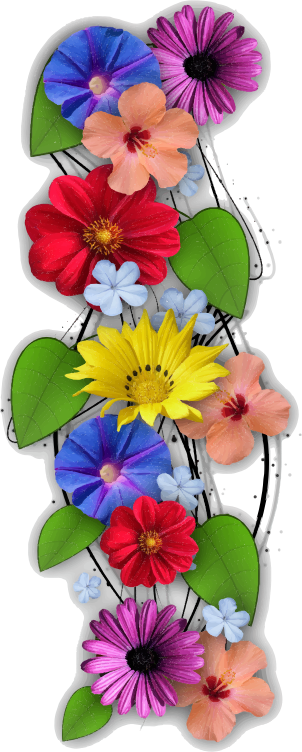 Vertical Flowers