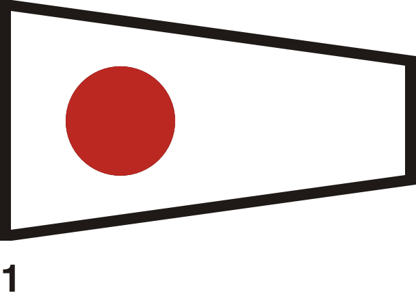 Gran Pavese flags, 1 flag