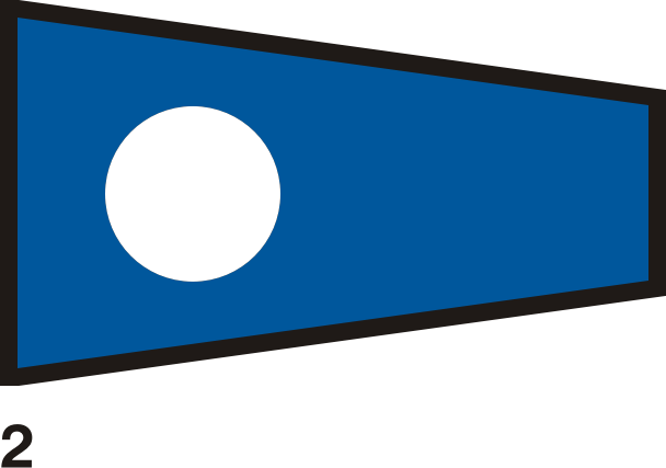 Gran Pavese flags, 2 flag