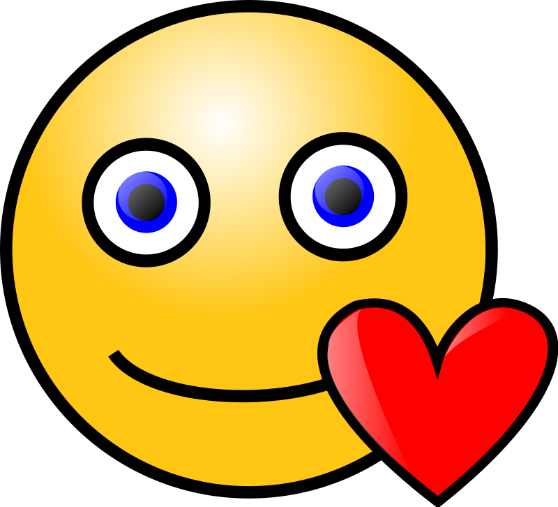 Emoticons: Loving face