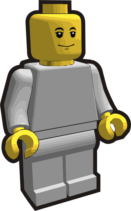 Clip is a Brick - Minifig 2