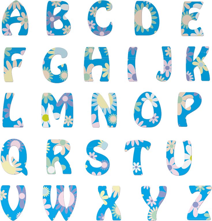 Floral Alphabet
