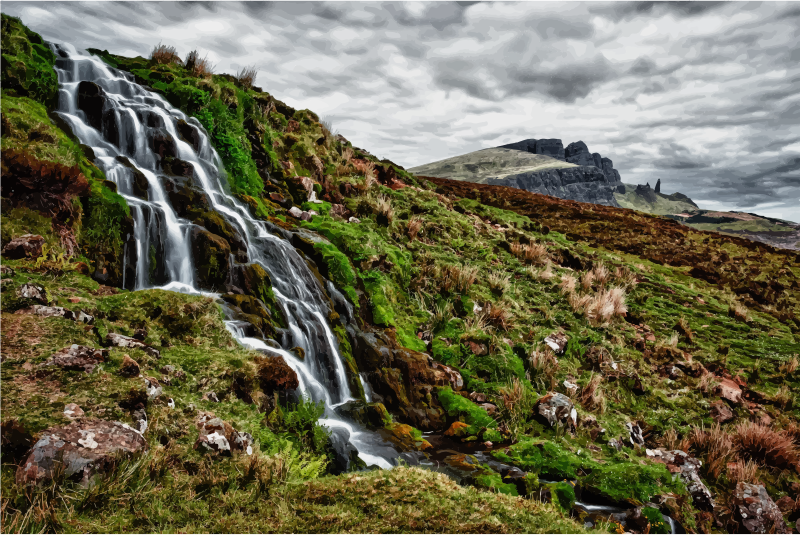 Streams Of Milk Under The Tormented Sky