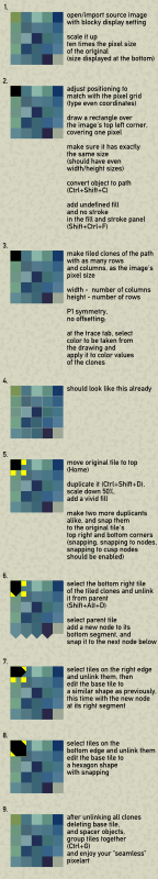 trace pixel art tutorial