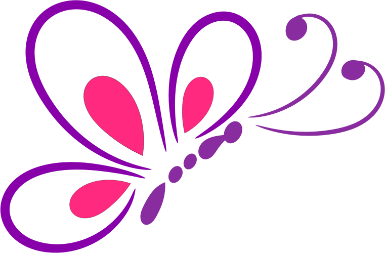 Butterfly Line Art 2